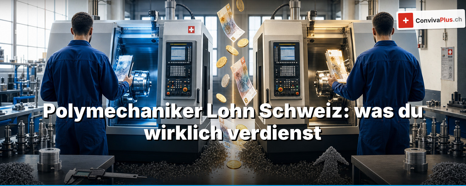 Polymechaniker Lohn Schweiz: was du wirklich verdienst, und wo du im Vergleich stehst