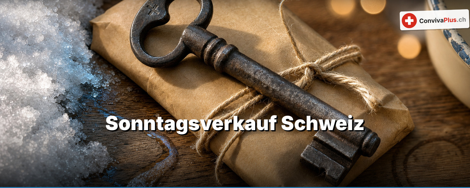 Sonntagsverkauf Schweiz 2026: Wo am Sonntag offen ist