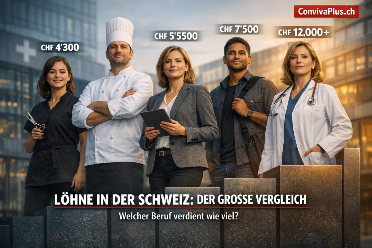 💵 Löhne – Gehälter, Boni, Branchen: Wer verdient