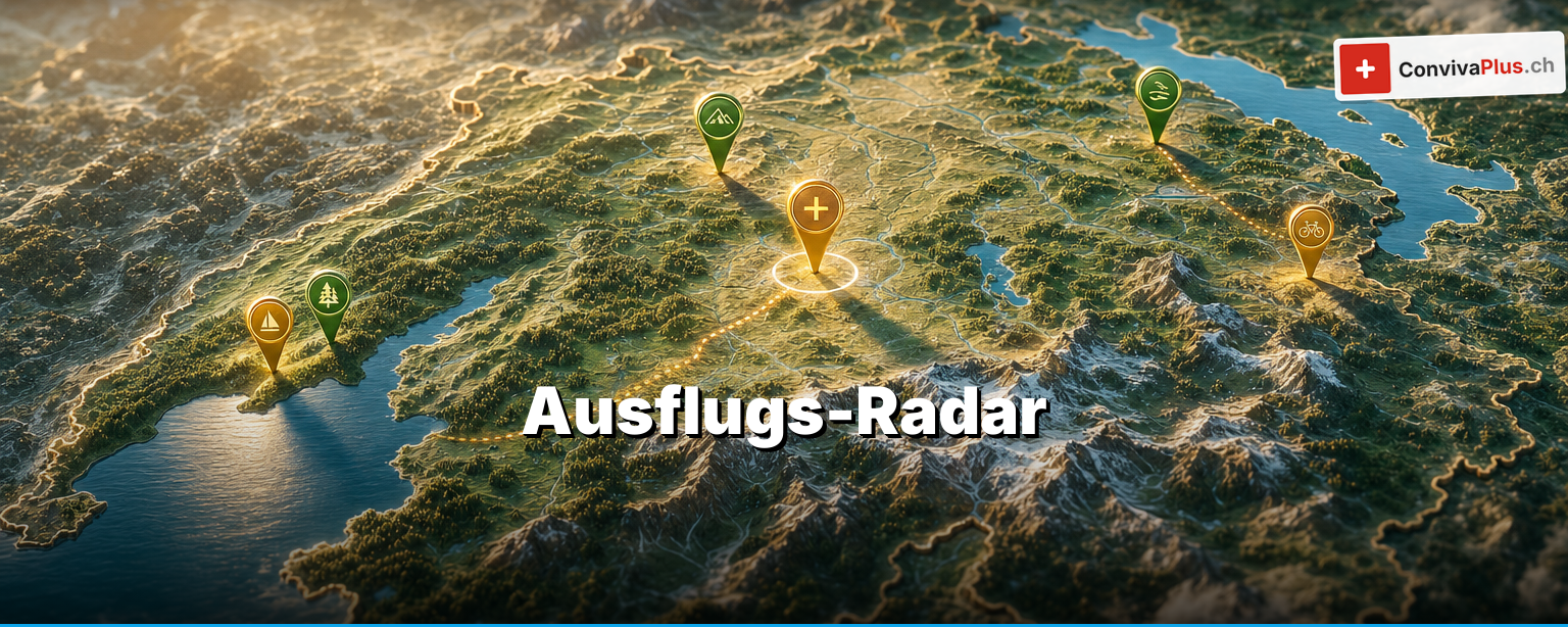 ConvivaPlus Ausflugs-Radar: welcher Ausflug passt HEUTE zu dir?