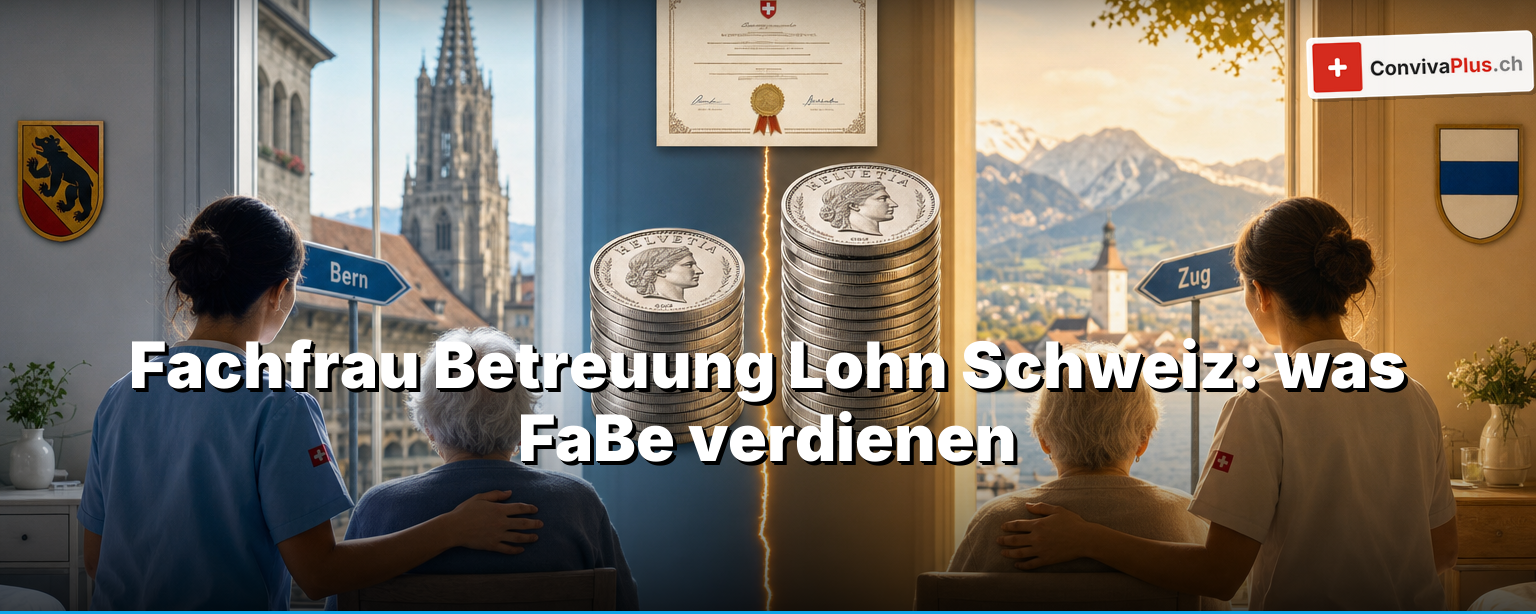 Fachfrau Betreuung Lohn Schweiz: was du als FaBe wirklich verdienst, und wo du im Vergleich stehst
