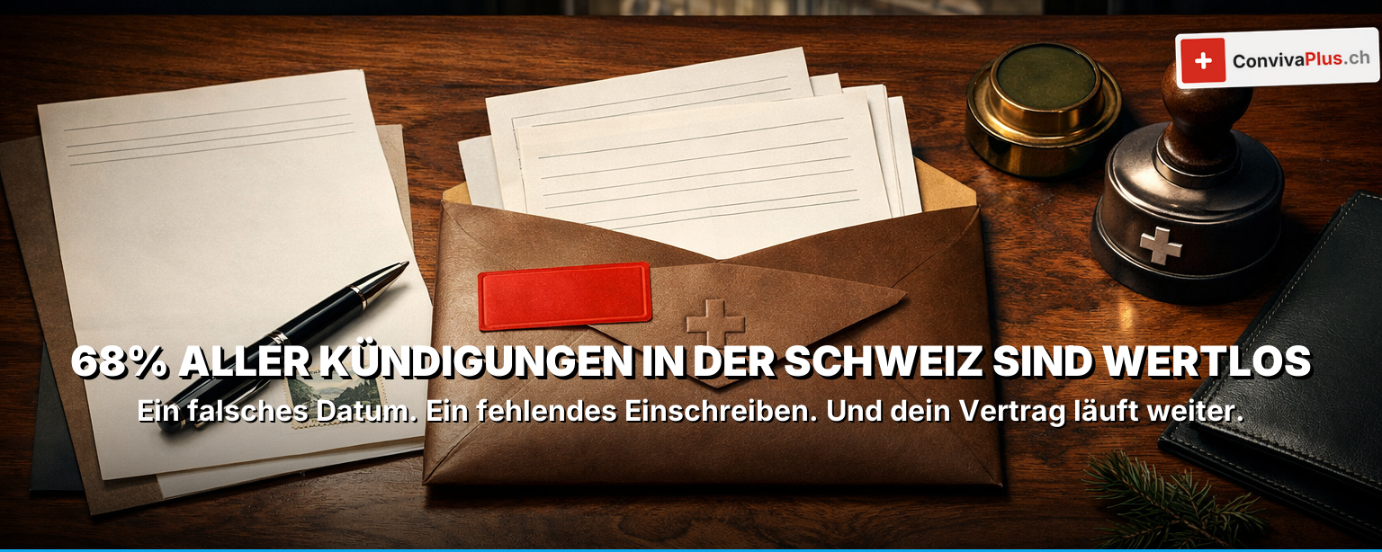 Kündigungsschreiben Schweiz: Kostenlose Muster Vorlagen für jede Kündigung