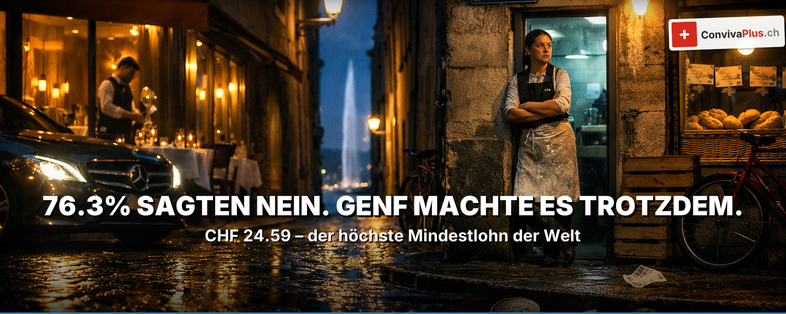 Mindestlohn Schweiz 2026: Kein nationaler – aber 7 Kantone preschen vor