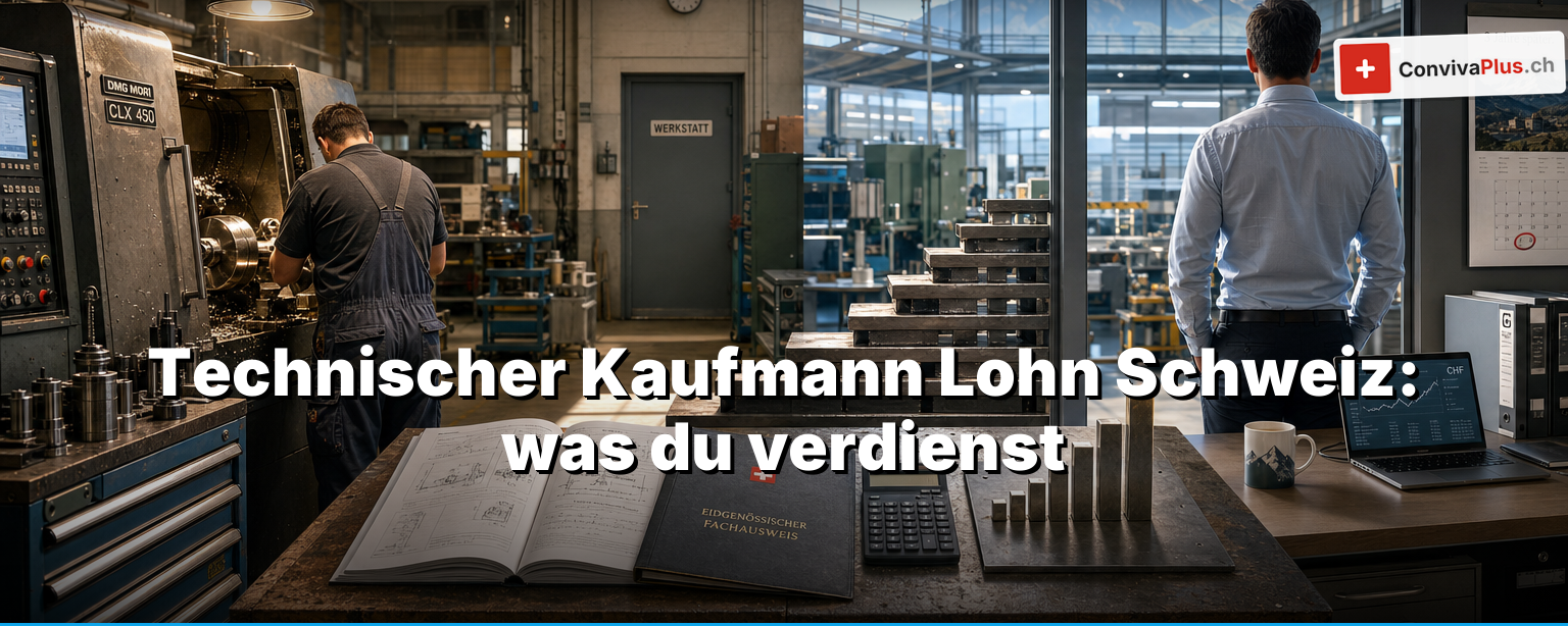 Technischer Kaufmann Lohn Schweiz: was du wirklich verdienst, und was der Fachausweis bringt